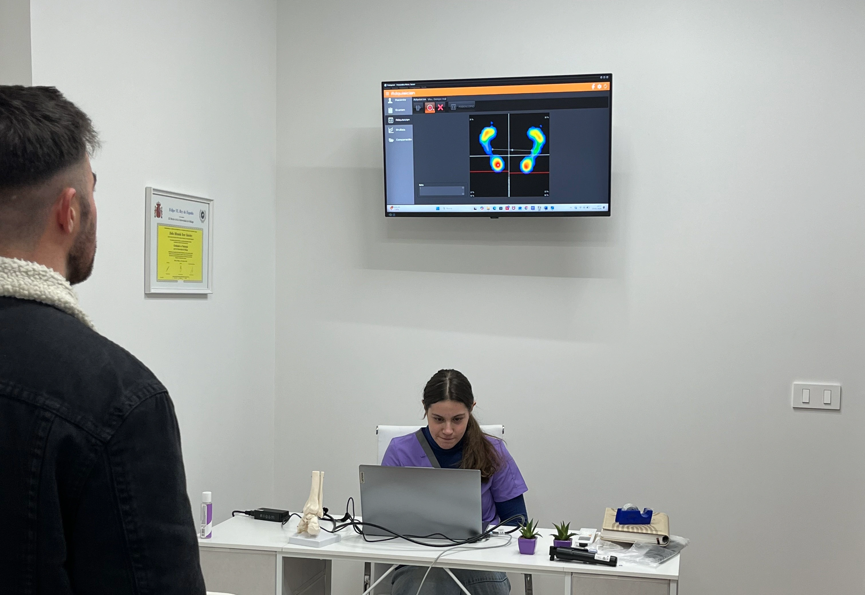 Equipos modernos de podología