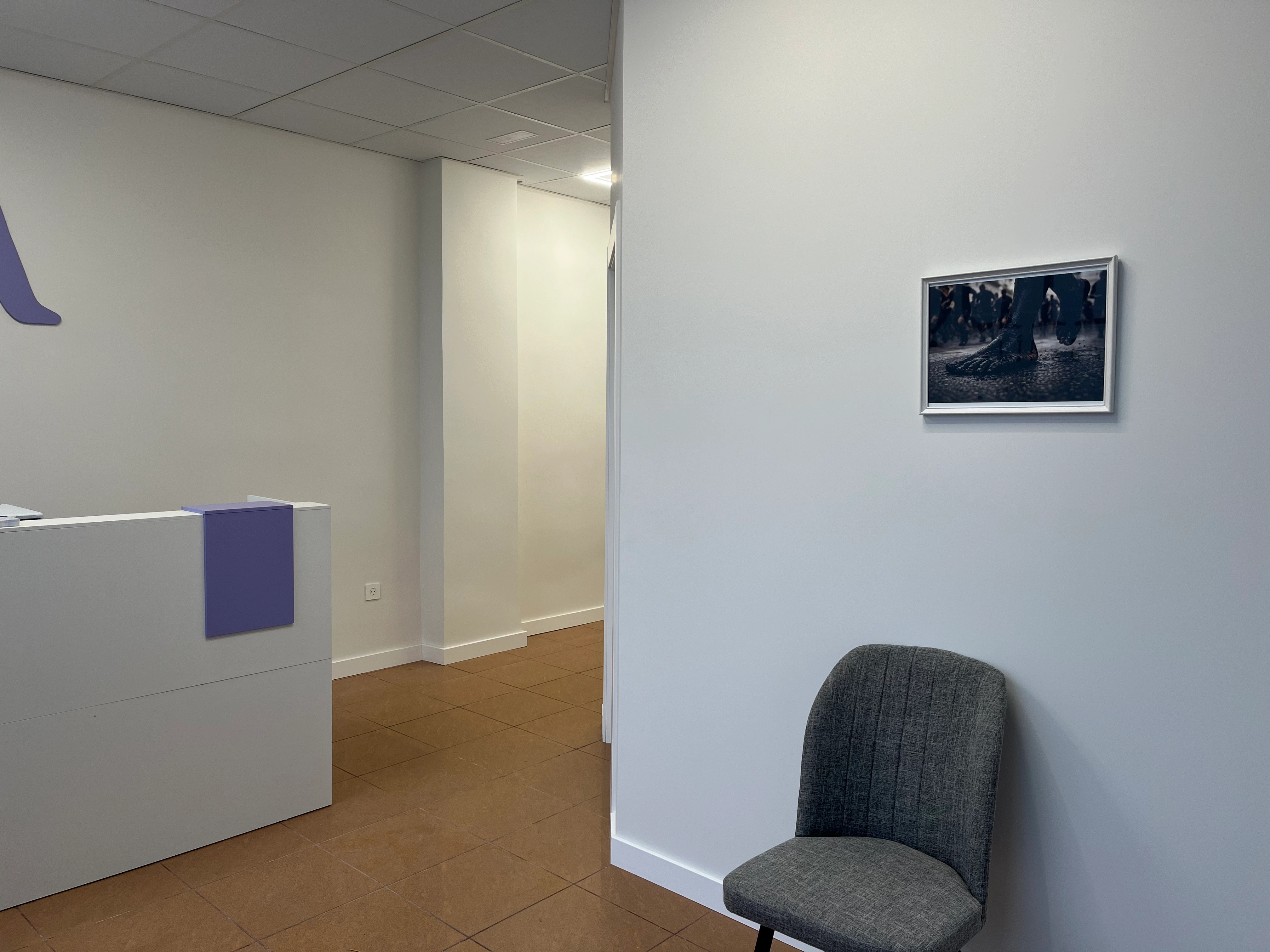 Sala espera Clínica Aquiles -Baza